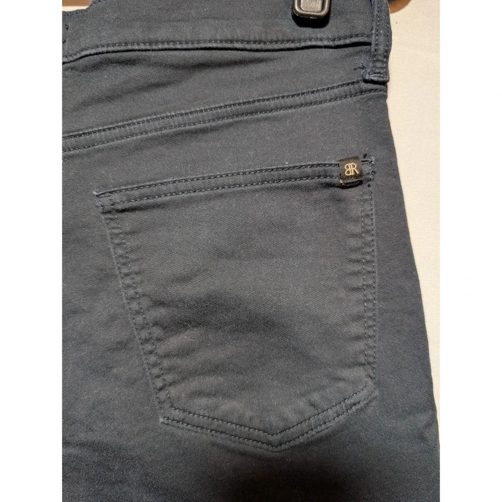 Banana Republic Black Slim Fit Cotton Stretch Pants Casual Men's 32x29